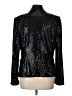 JM Studio Metallic Black Blazer Size L - photo 2