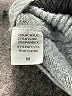 Carly Jean Solid Gray Pullover Sweater Size M - photo 8