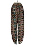 JAC VANEK 100% Rayon Print Teal Casual Pants Size S - photo 2