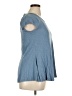 Cupio Blue Short Sleeve Top Size XL - photo 4
