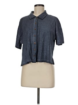 Free People Short Sleeve Button Down Shirt