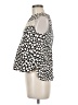 Douchanglee 100% Nylon Animal Print Black Ivory Sleeveless Blouse Size EU 38 / US 8 - photo 5
