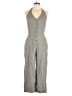 Lascana Chevron-herringbone Gray Jumpsuit Size 10 - photo 1
