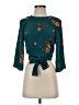 Code x Mode 100% Polyester Teal 3/4 Sleeve Blouse Size XS - photo 1