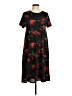 Lularoe Floral Black Casual Dress Size M - photo 1