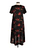 Lularoe Floral Black Casual Dress Size M - photo 2