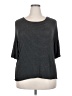 Double Take Gray 3/4 Sleeve T-Shirt Size 2X - photo 1
