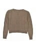 Unbranded 100% Wool Solid Brown Wool Pullover Sweater Size L (kids) - photo 2