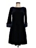 Jessica Howard Solid Black Cocktail Dress Size 6 - photo 1