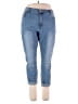 Makers Solid Blue Jeans Size 20 - photo 1