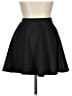 Made By Johnny Solid Black Casual Skirt Size M - photo 1