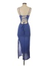 Shein 100% Polyester Blue Cocktail Dress Size 2 - photo 2