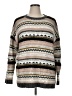 Ann Taylor LOFT Print Brown Pullover Sweater Size XL - photo 1