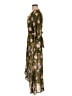 RUBY YAYA 100% Viscose Floral Green Casual Dress Size M - photo 5