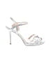 Kate Spade New York Metallic Silver Sandals Size 7 - photo 1