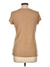 Tahari Tan Short Sleeve Top Size L - photo 2