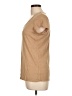 Tahari Tan Short Sleeve Top Size L - photo 5