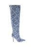 Larroudé Blue Boots Size 6 - photo 1