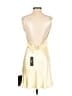 Lulus 100% Polyester Yellow Cocktail Dress Size L - photo 2