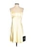 Lulus 100% Polyester Yellow Cocktail Dress Size L - photo 1
