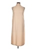 Missguided Solid Tan Casual Dress Size 12 - photo 1