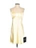 Lulus 100% Polyester Yellow Cocktail Dress Size L - photo 1
