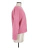 Superdry Solid Pink Pullover Sweater Size 8 - photo 4