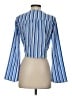 Truth NYC 100% Polyester Blue 3/4 Sleeve Blouse Size S - photo 2