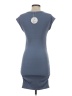 Anrabess Solid Gray Casual Dress Size S - photo 2
