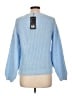 Christiana Blue Pullover Sweater Size L - photo 2
