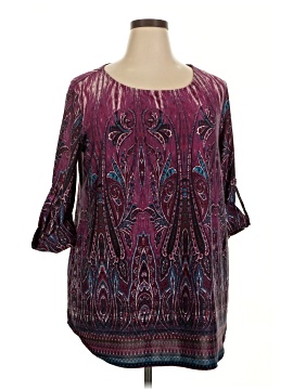 New Directions 3/4 Sleeve Blouse