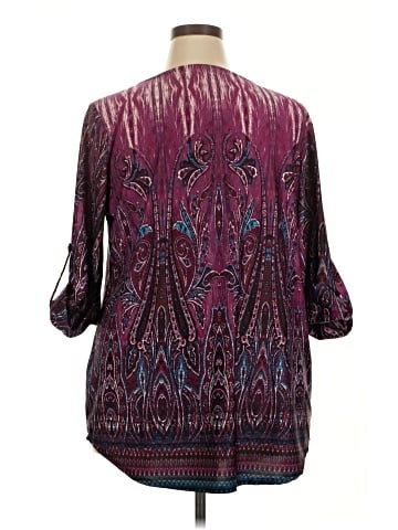 New Directions 3/4 Sleeve Blouse (view 2)