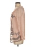 Unbranded Tan 3/4 Sleeve Blouse Size S - photo 5