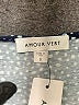 Amour Vert Polka Dots Blue Casual Dress Size S - photo 7