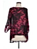 Fred David 100% Polyester Black 3/4 Sleeve Blouse Size L - photo 1