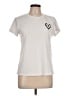 Unbranded Hearts Ivory Short Sleeve T-Shirt Size L - photo 1