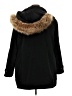 Gallery 100% Polyester Solid Black Coat Size 2X - photo 2