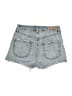 Garage 100% Cotton Blue Denim Shorts Size 3 - photo 2