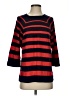 J.Jill Stripes Red Silk Pullover Sweater Size S - photo 1