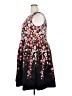 Talbots 100% Polyester Floral Black Cocktail Dress Size 18 - photo 5