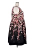 Talbots 100% Polyester Floral Black Cocktail Dress Size 18 - photo 4