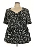 Lane Bryant Black Casual Dress Size 22 - 24 Plus - photo 1