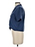 BCBGeneration Blue Short Sleeve Blouse Size S - photo 5