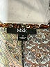 MSK Paisley Brown Casual Dress Size S - photo 7