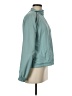 Reebok 100% Polyester Solid Teal Track Jacket Size M - photo 4