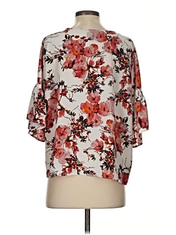 Bobeau 3/4 Sleeve Blouse (view 2)