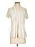 August Silk Ivory Cardigan Size S - photo 1
