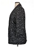 Chico's 100% Polyester Polka Dots Black Blazer Size Lg (2.5) - photo 5