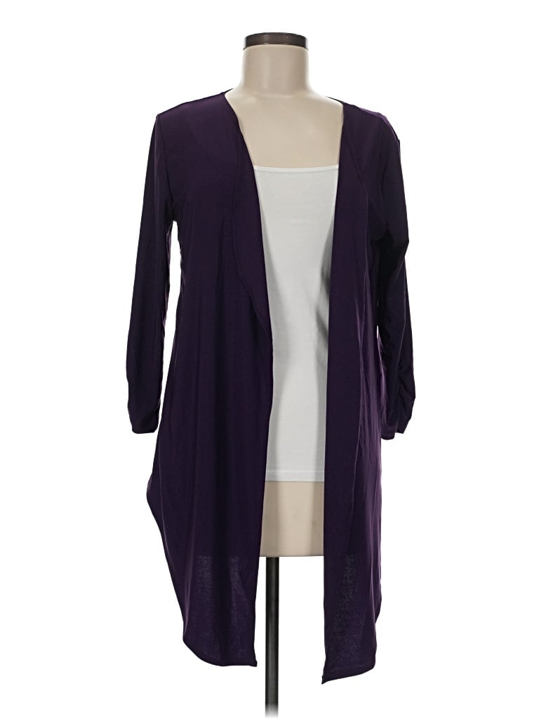 Pre-owned Iman Kimono In Purple