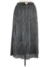 Everly Metallic Silver Formal Skirt Size M - photo 2